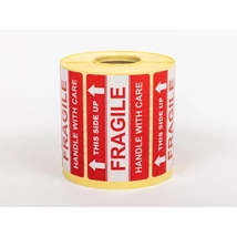 Törékeny címke 1000 db