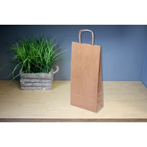 Sodrottfüles italtáska 14x39+8cm Barna