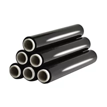 Kézi stretch fólia 500 mm / 23 mikron – 1,5 kg, fekete (60 db-tól)