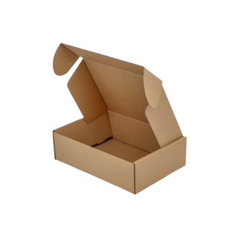 Lapos kartondoboz 160×120×60 mm, barna FEFCO 427 kivitel